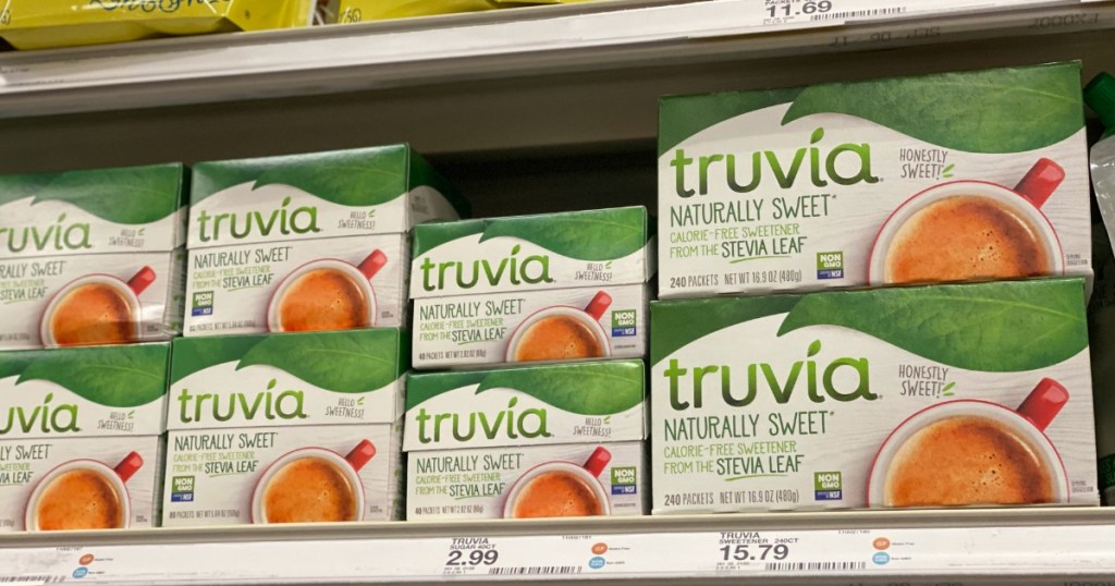 Truvia Sweetener on Target Shelf