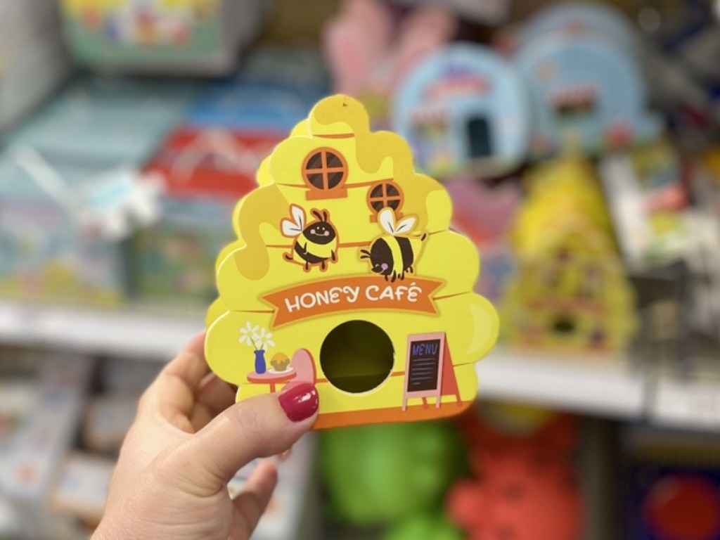 Wooden beehive at Target