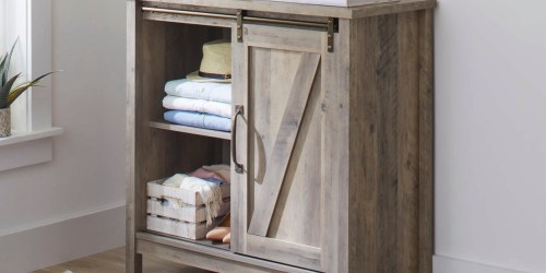 Better Homes & Gardens Farmhouse Storage Cabinet Only $120 Shipped (Regularly $166)