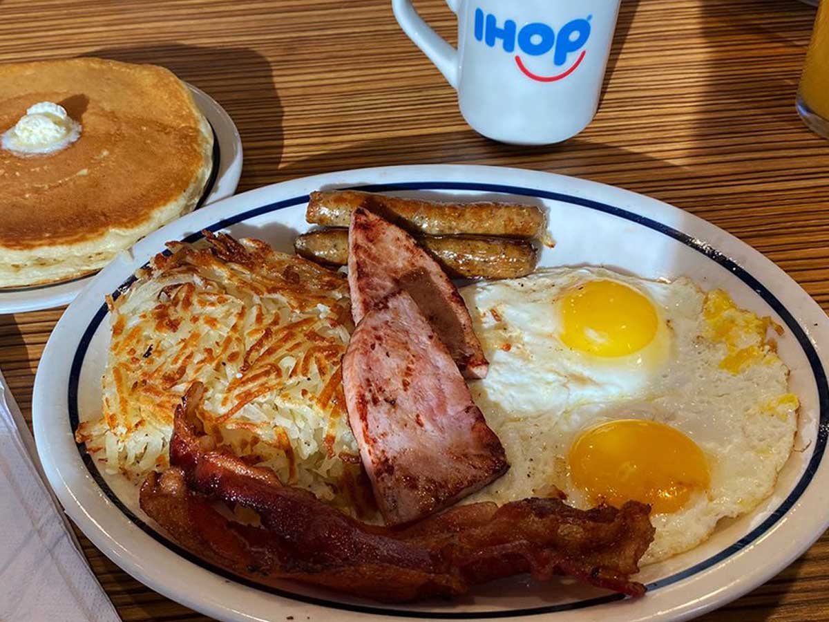 onlinebo meal at IHOP