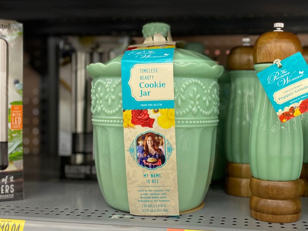 Jade cookie jar at Walmart