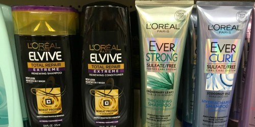 New L’Oreal & Garnier Coupons = 33¢ Hair Care Products After Rewards at CVS