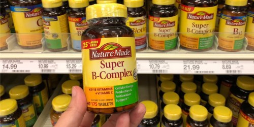 Over 70% Off Nature Made Vitamins & Supplements + Free Shipping