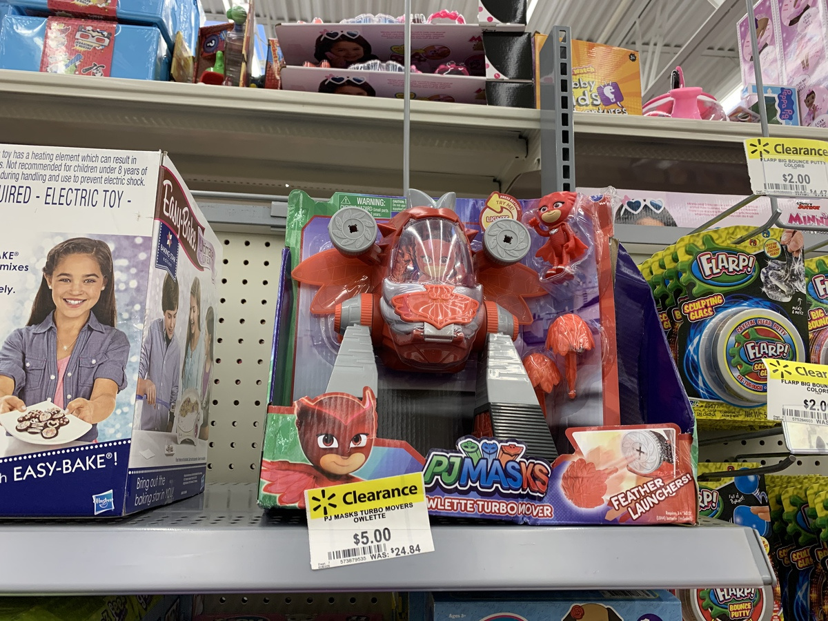 pjmasks on store shelf