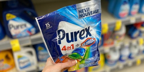 Purex Laundry Detergent Pacs Only 99¢ at Walgreens