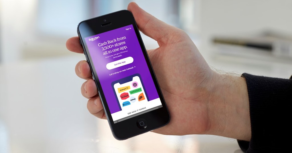 best cash back apps rakuten app on iphone