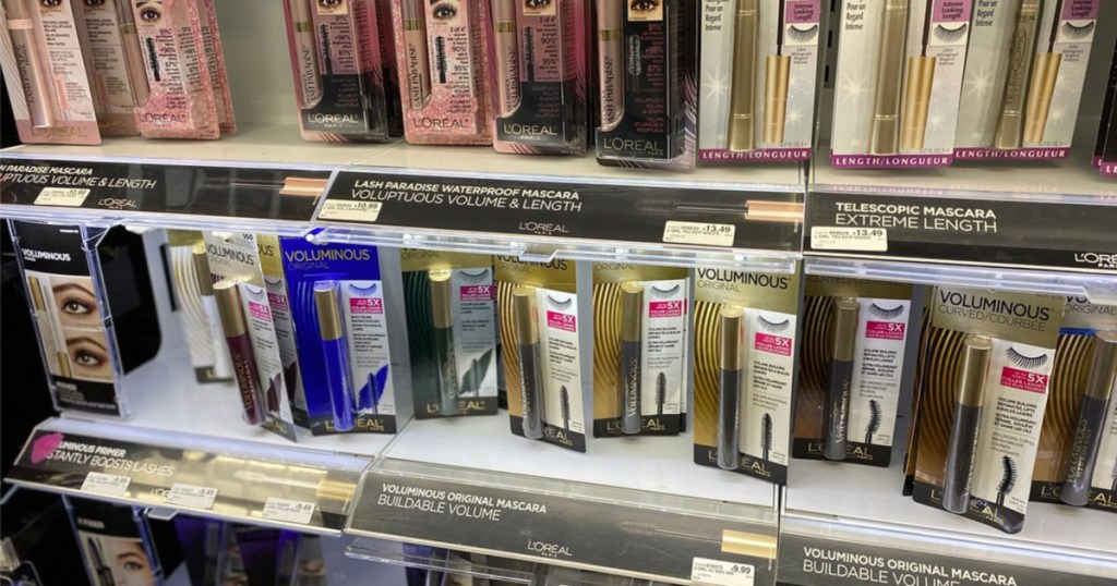 several loreal paris mascara at cvs