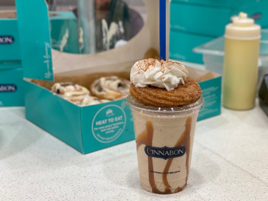 Cinnabon rolls with Churro Chillata