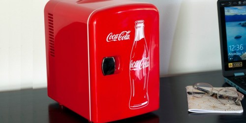 Coca-Cola Themed Mini Fridge Only $29 on Walmart.online (Regularly $64)