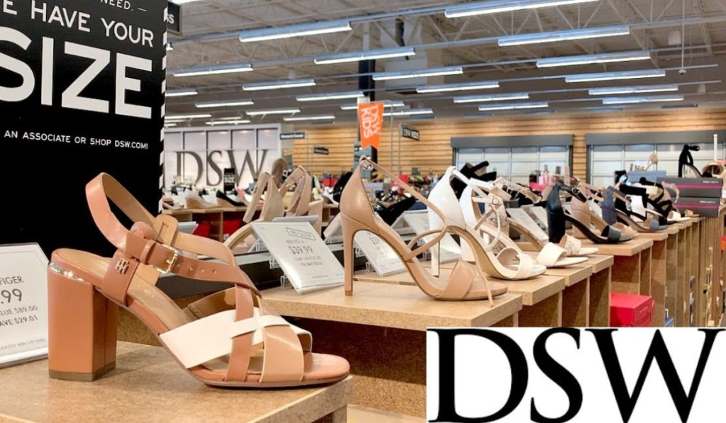 DSW shoes at store