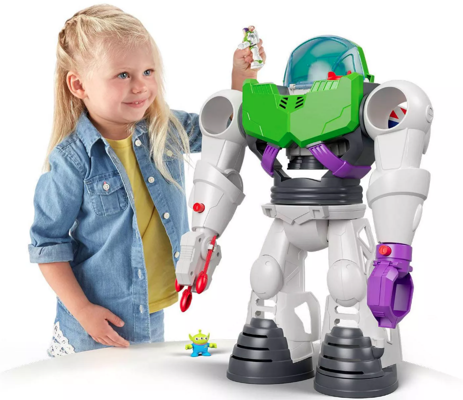 Girl with Buzz Lightyear