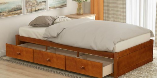 Twin Storage Bed w/ Drawers Only $214.49 Shipped on Home Depot (Regularly $390)