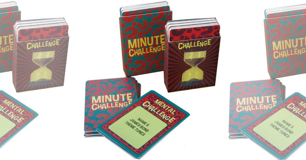 Minute Challenge Game pieces