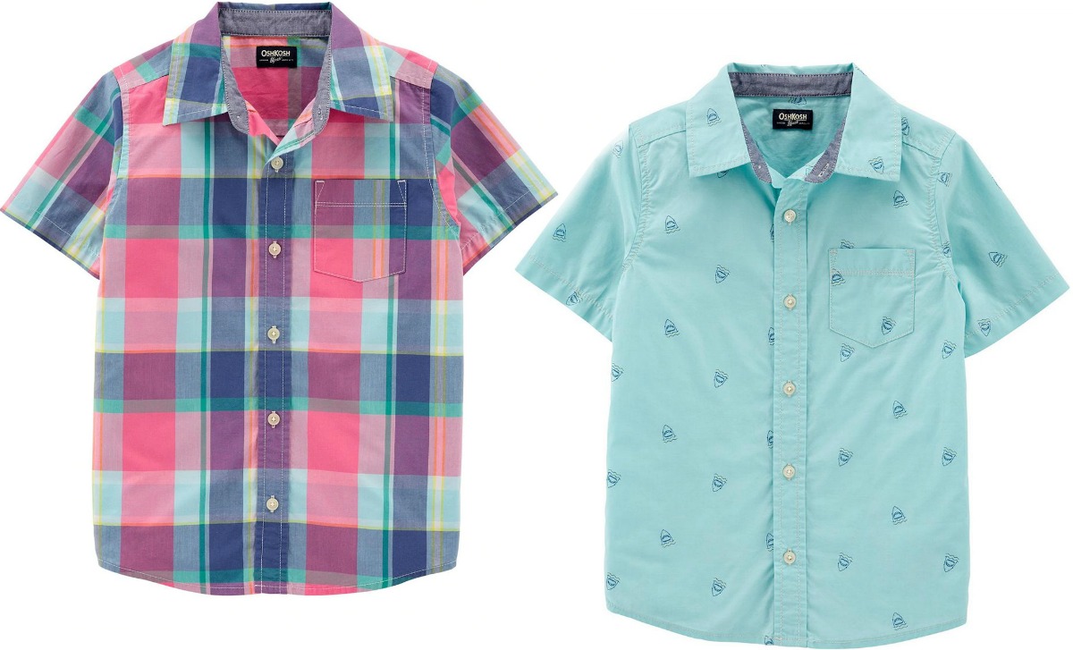 Boys button up dress shirts