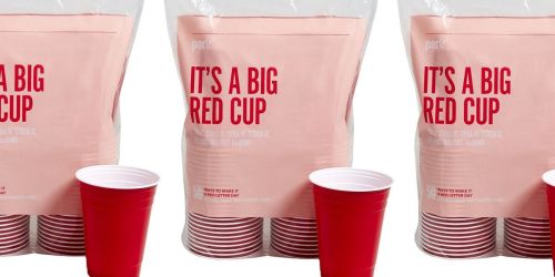 Red Plastic Cup 50-Pack Only $2.99 Shipped on Staples.online (Regularly $10)