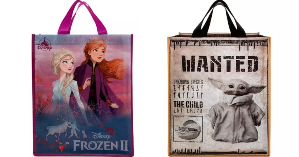 two Reusable Tote Bags