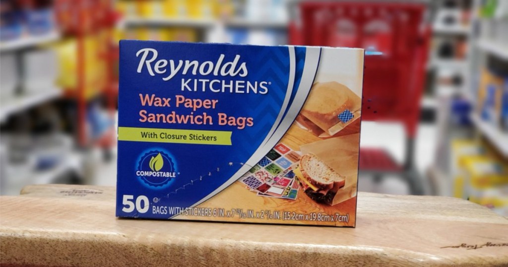 wax paper sandwich bags