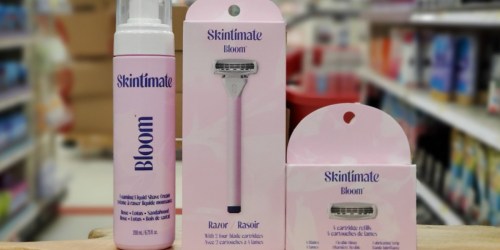 $8 Worth of Skintimate Coupons = Better Than Free Razors After Target Gift Card & Cash Back