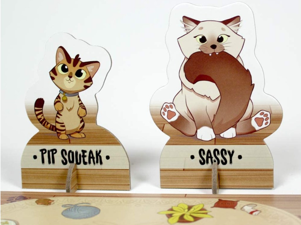 ThinkFun Cat Crimes Brain Game sassy and pip squeak