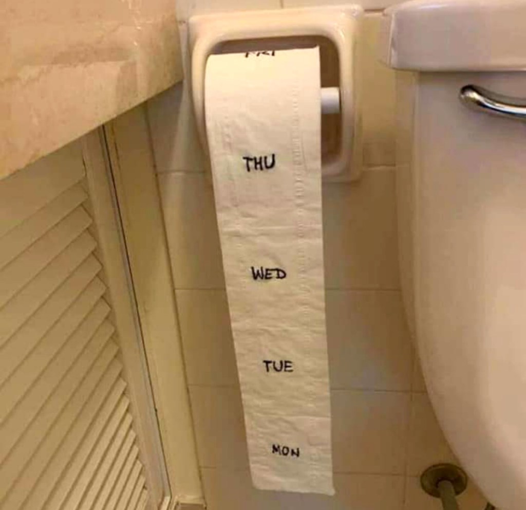 toilet paper roll