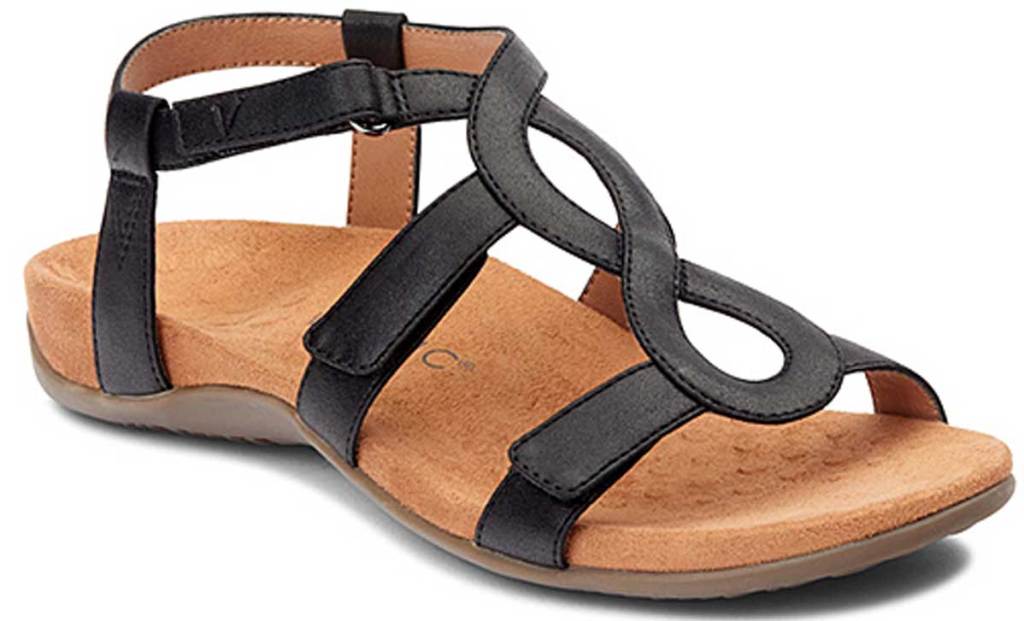 Vionic Women's Black Jodie Sandal