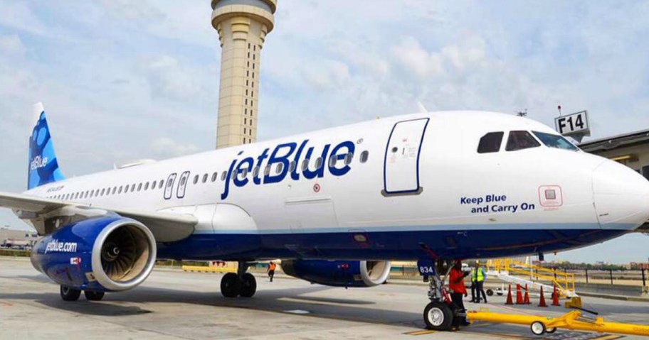 JetBlue Airplane on tarmac