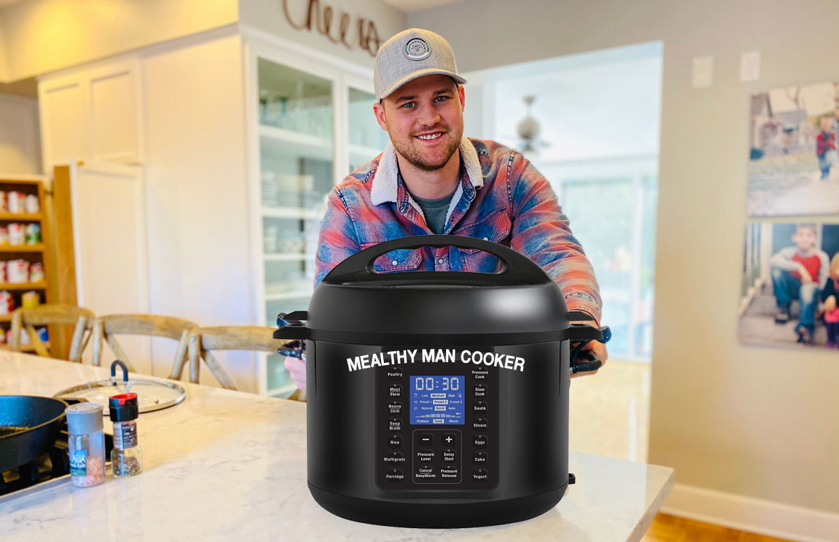 mealthy cooker man