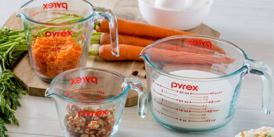 Highly-Rated Pyrex Measuring Cups from $5.94 on Macy’s.online