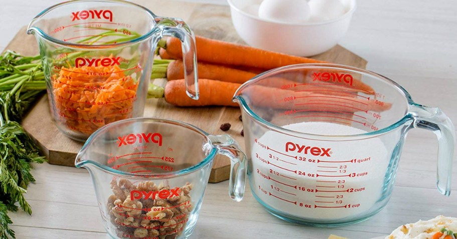 Highly-Rated Pyrex Measuring Cups from $5.94 on Macy’s.online