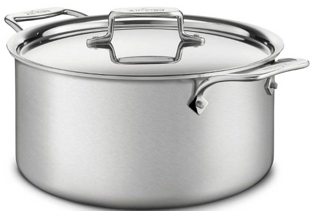 All-Clad Brushed Stainless BD5 8t Stock Pot