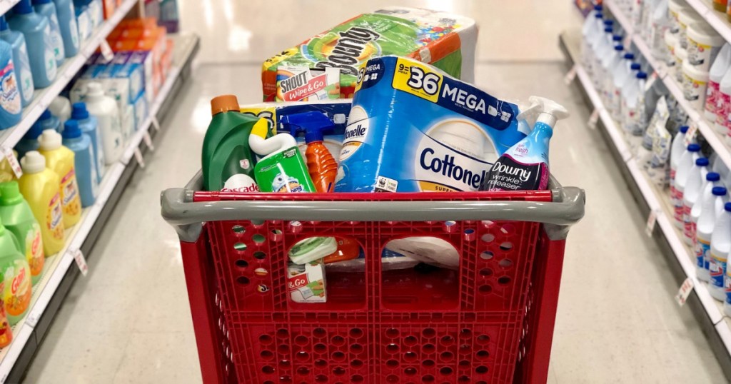 target household essentials n cart