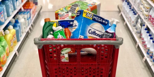 Free $15 Target Gift Card w/ $50 Household Items Purchase | Save on Tide, Charmin & More