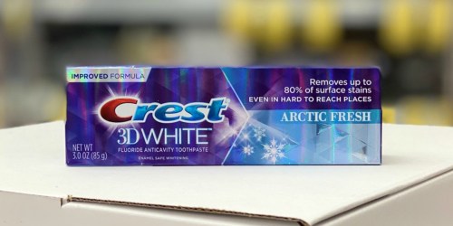 Crest Toothpastes Only 32¢ Each After Walgreens Rewards