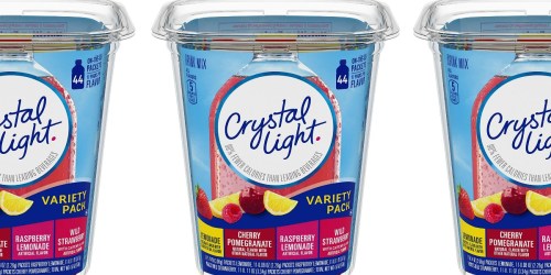 Crystal Light Drink Mix Packets 44-Count Only $4.81 Shipped on Amazon