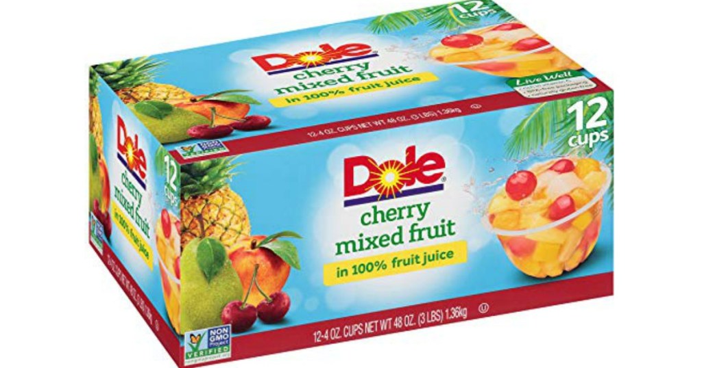 Dole Fruit Cups 12 pack