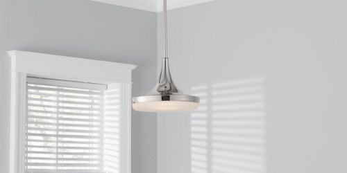 LED Pendant Light Only $25 Shipped (Regularly $67) | Up to 80% Off Light Fixtures on HomeDepot.online