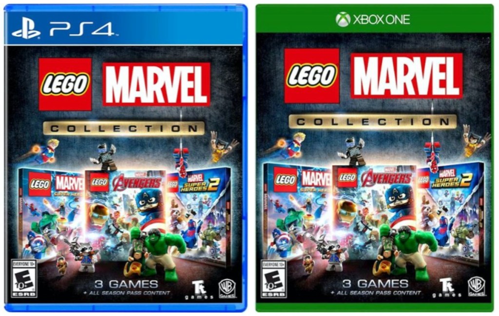 two lego marvel video games