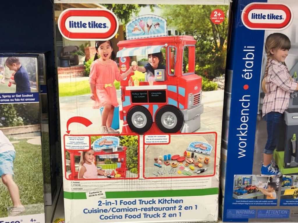 Little Tikes food truck toy 