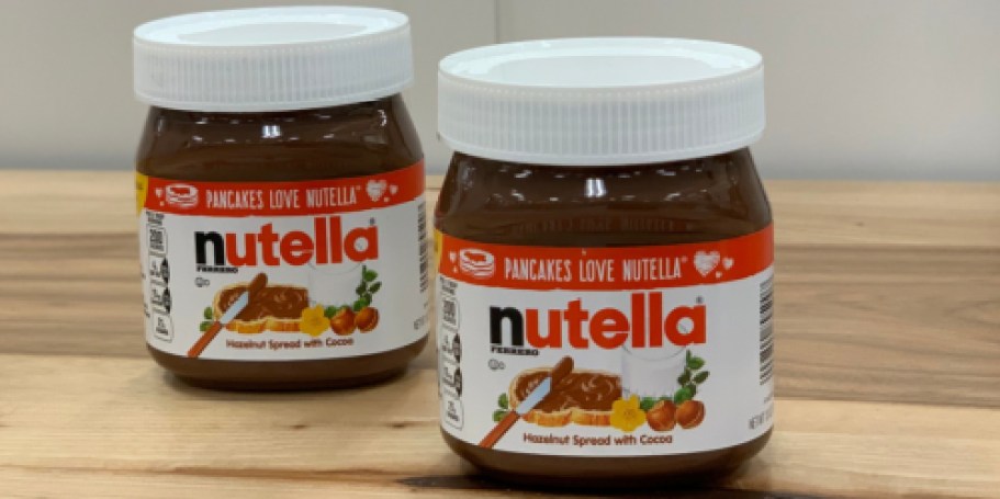 Nutella Spread Jar Only $2.73 Shipped on Amazon (Reg. $4)