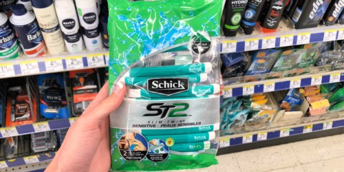 Schick Disposable Razor Packs Only $2.99 on Walgreens.online (Regularly $8)