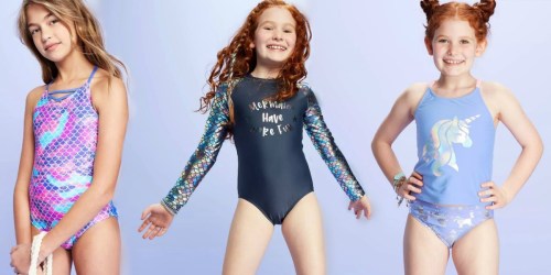 Girls Swimsuits as Low as $10.49 on Target.online