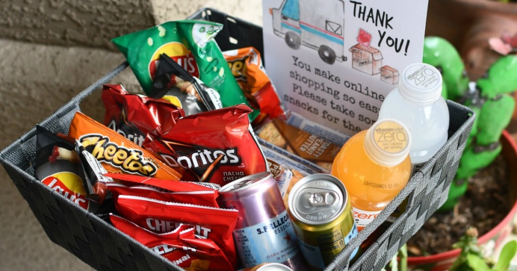 basket of snacks