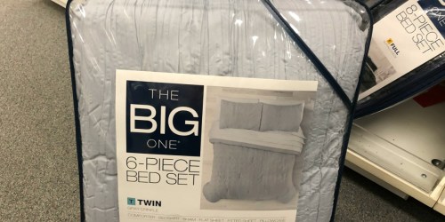 The Big One Crinkle Bedding Set from $35.99 Shipped on Kohls.online (Regularly $100)