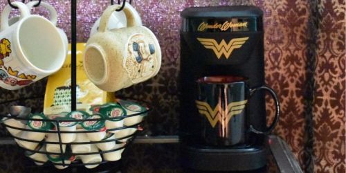 DC Wonder Woman Single Cup Coffee Maker w/ Mug Only $14.86 on Walmart.online (Regularly $25)