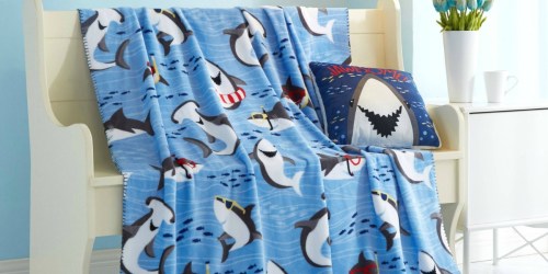 Kids Plush Blanket & Pillow Sets as Low as $7.96 on Walmart.online (Regularly $15)