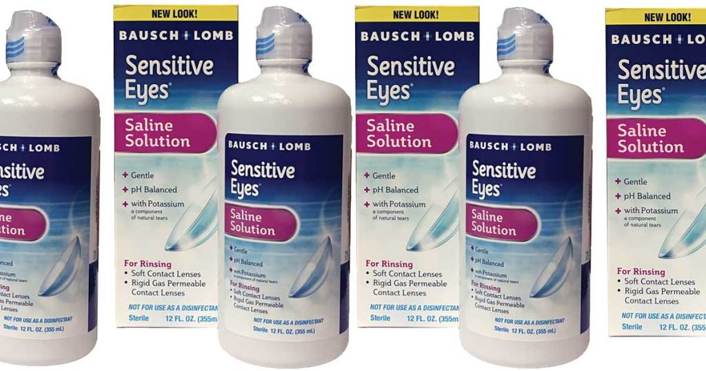 Sensitive Eyes Plus Saline Solution 2-pack