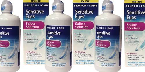 Bausch & Lomb Sensitive Eyes Saline 2-Pack Only $4.88 on Walmart