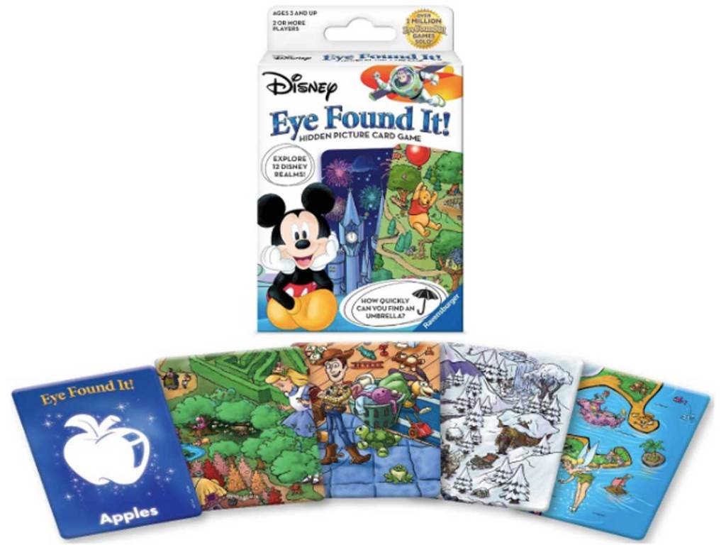 World of Disney Eye Found It Card Game stock image