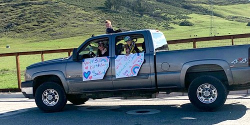 This Reader Celebrates Daughter’s Birthday By Hosting Drive-By Parade While Social Distancing