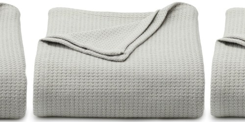 SONOMA Goods for Life Cotton Blankets as Low as $31.49 on Kohl’s.online